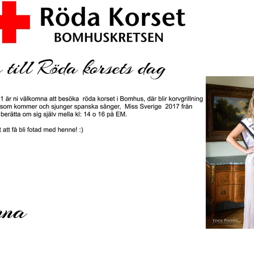 Besök hos Röda Korset